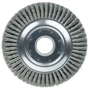 10" Cable Twist Knot Wire Power Wheel, .023" Steel Fill