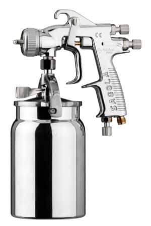 Sagola classic suction Pro spray gun for automotive and wood finish